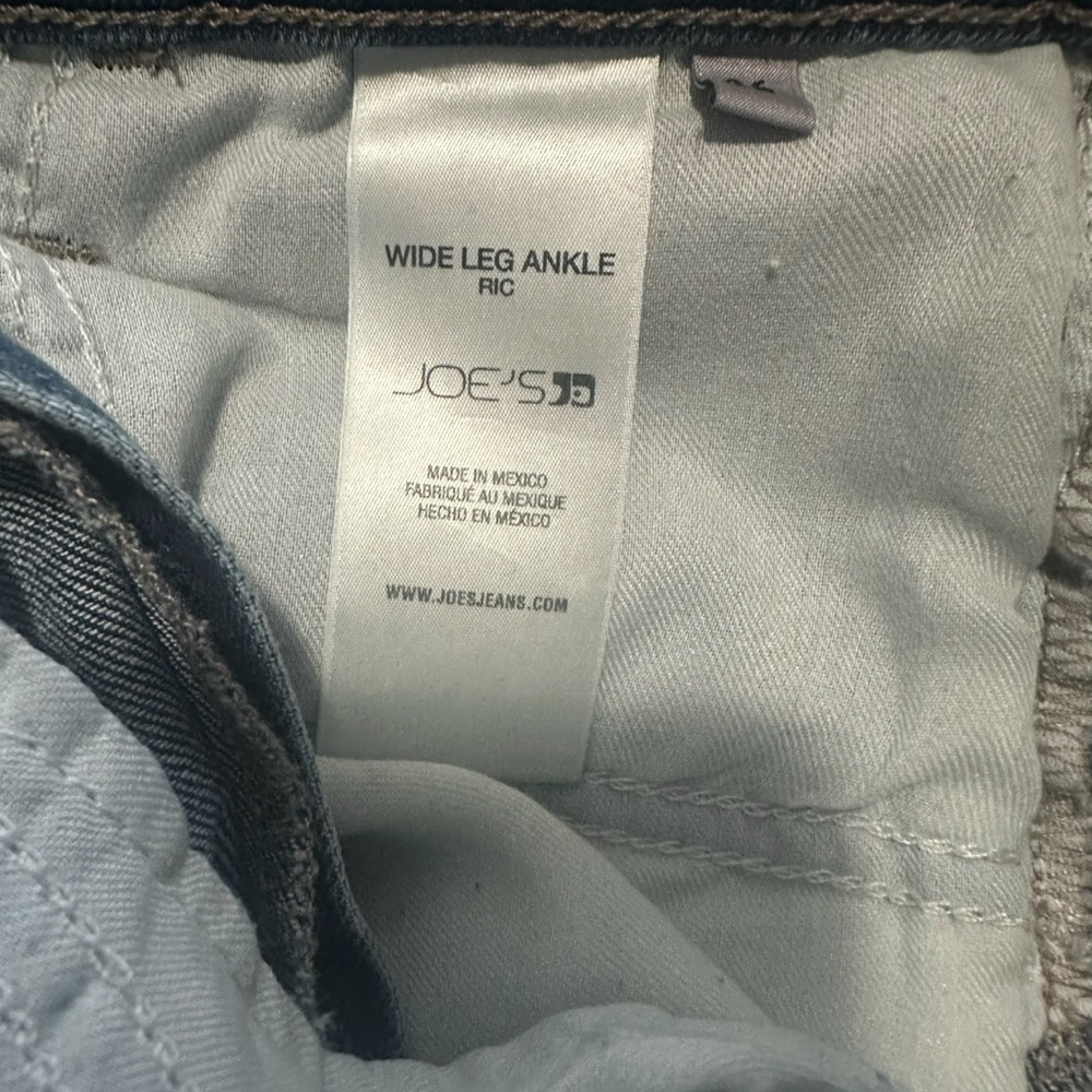 NWT JOE’S WIDE LEG ANKLE JEANS - Picture 4 of 6